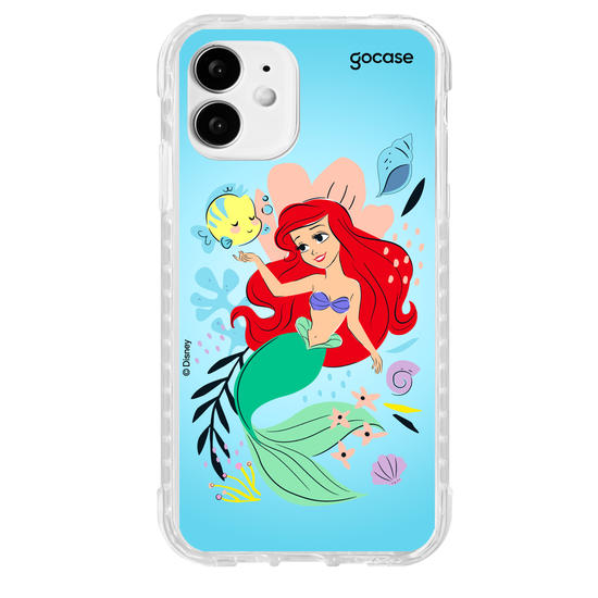 Capinha para celular  Ariel - Lindas Flores