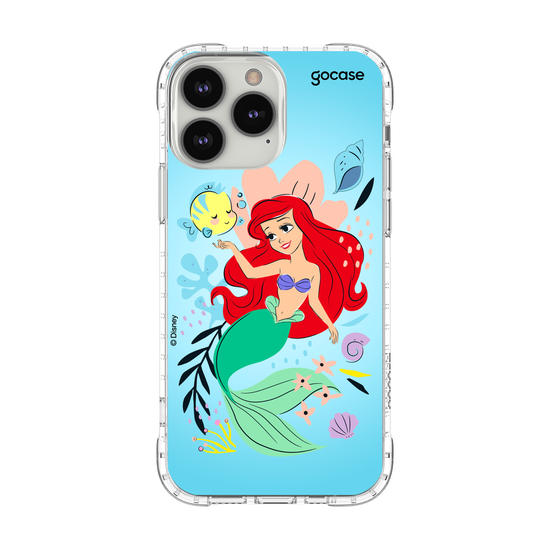 Capinha para celular  Ariel - Lindas Flores