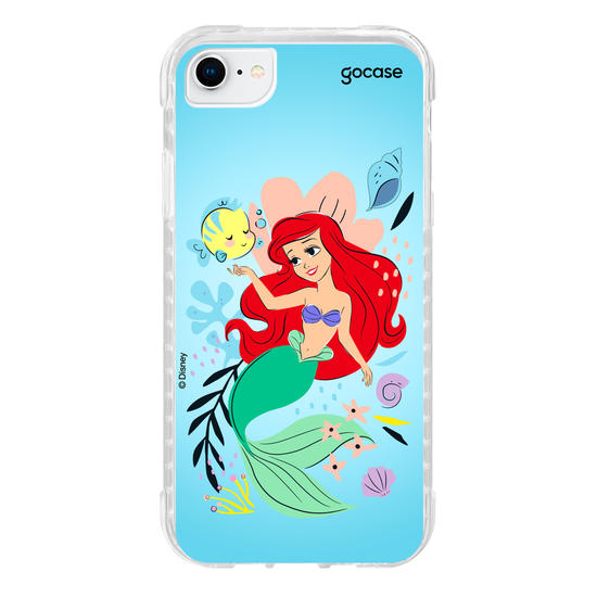 Capinha para celular  Ariel - Lindas Flores