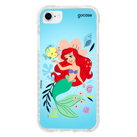 Capinha para celular  Ariel - Lindas Flores