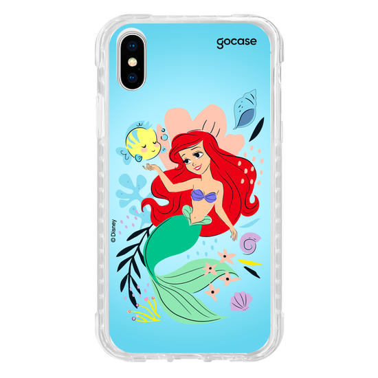 Capinha para celular  Ariel - Lindas Flores