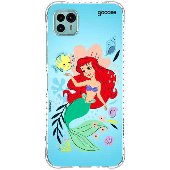 Capinha para celular  Ariel - Lindas Flores
