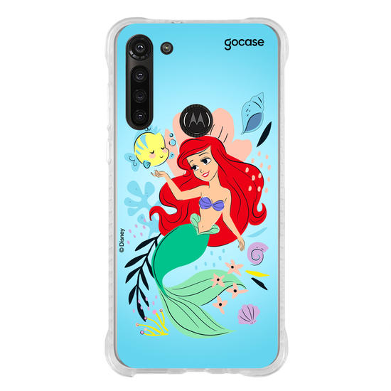 Capinha para celular  Ariel - Lindas Flores