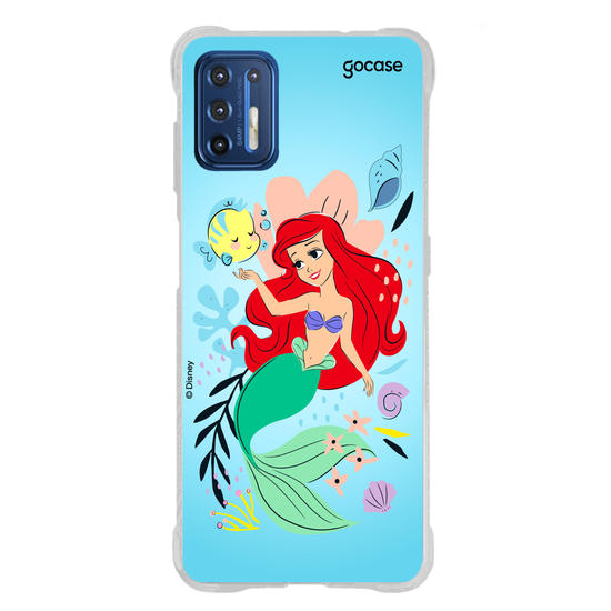 Capinha para celular  Ariel - Lindas Flores
