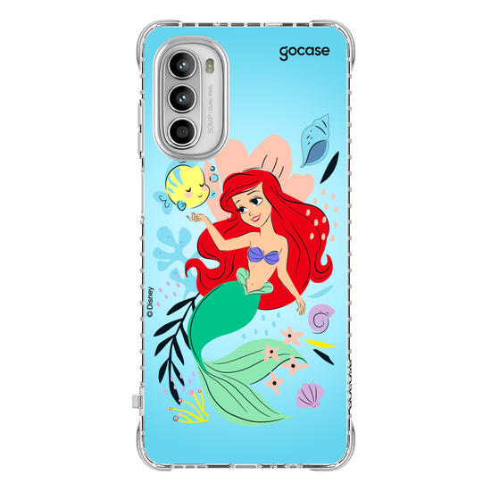 Capinha para celular  Ariel - Lindas Flores
