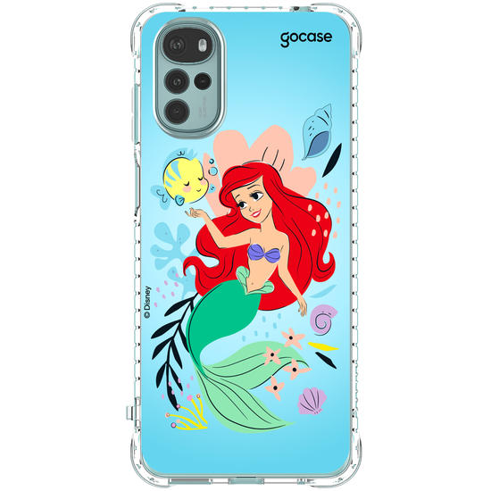 Capinha para celular  Ariel - Lindas Flores