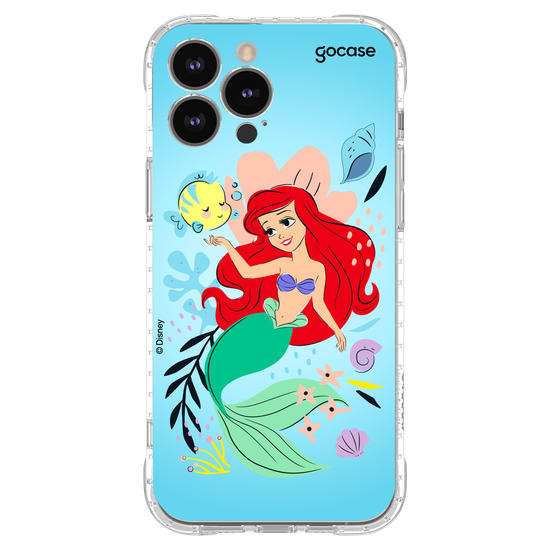 Capinha para celular  Ariel - Lindas Flores