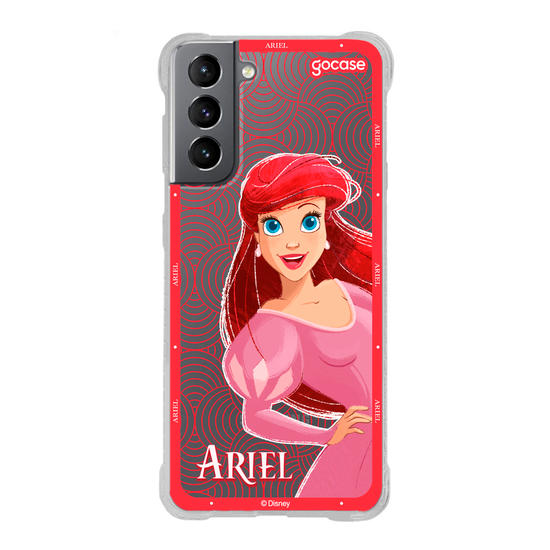 Capinha para celular  Ariel Esconde-Esconde Borda