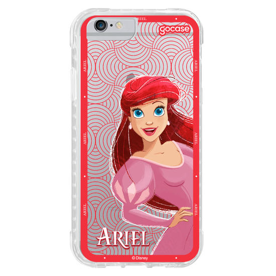 Capinha para celular  Ariel Esconde-Esconde Borda