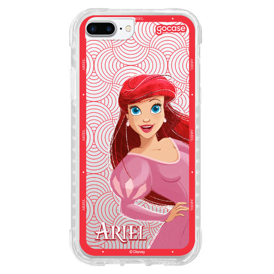 Capinha para celular  Ariel Esconde-Esconde Borda