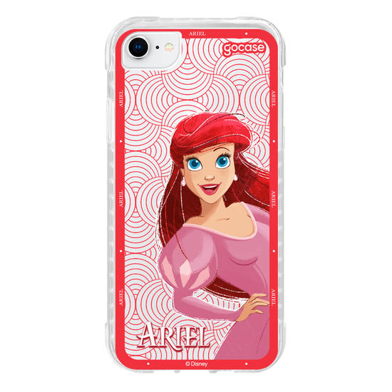 Capinha para celular  Ariel Esconde-Esconde Borda