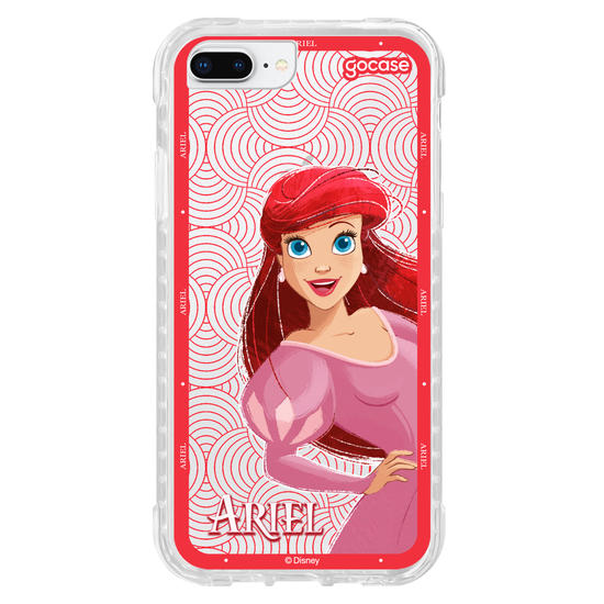 Capinha para celular  Ariel Esconde-Esconde Borda