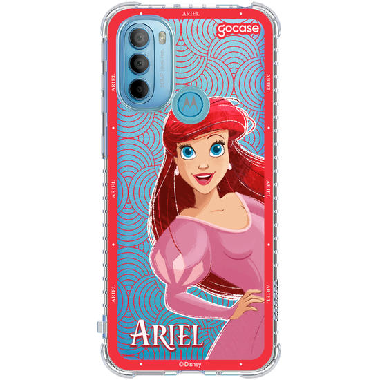 Capinha para celular  Ariel Esconde-Esconde Borda