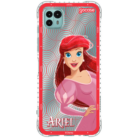 Capinha para celular  Ariel Esconde-Esconde Borda