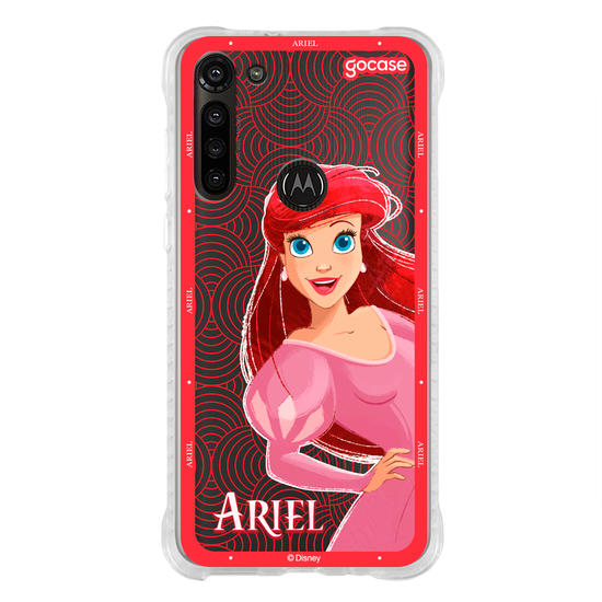 Capinha para celular  Ariel Esconde-Esconde Borda