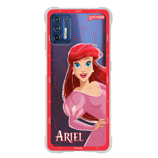Capinha para celular  Ariel Esconde-Esconde Borda