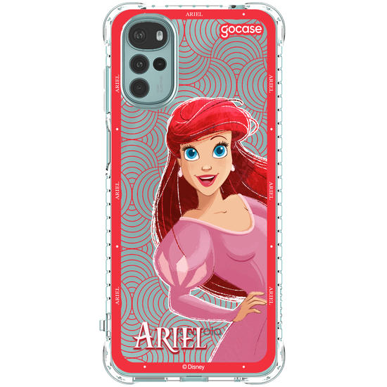 Capinha para celular  Ariel Esconde-Esconde Borda