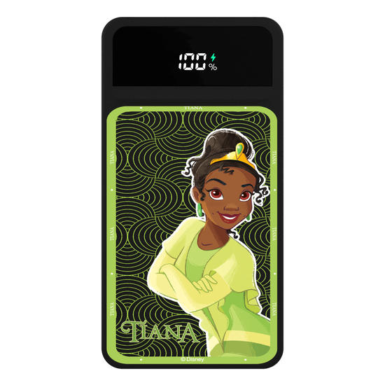Carregador Portátil Turbo 10000mah Preto - Tiana Esconde-Esconde Borda
