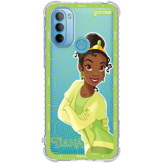 Capinha para celular  Tiana Esconde-Esconde Borda