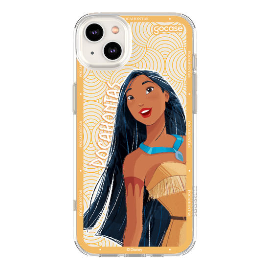 Capinha para celular  Pocahontas Esconde-Esconde Borda