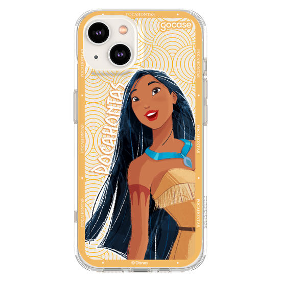 Capinha para celular  Pocahontas Esconde-Esconde Borda