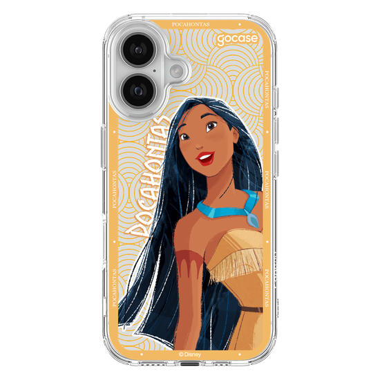 Capinha para celular  Pocahontas Esconde-Esconde Borda