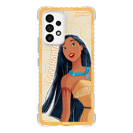 Capinha para celular  Pocahontas Esconde-Esconde Borda