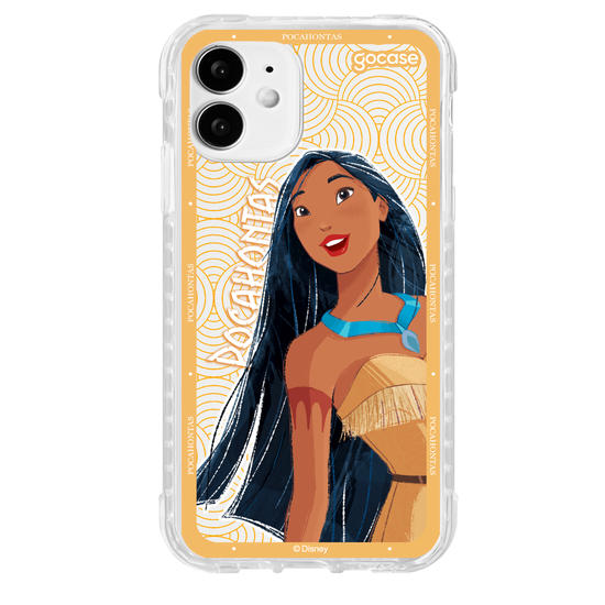 Capinha para celular  Pocahontas Esconde-Esconde Borda