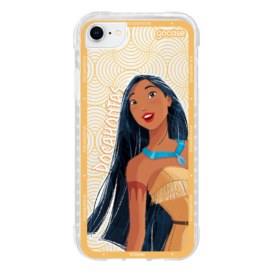 Capinha para celular  Pocahontas Esconde-Esconde Borda
