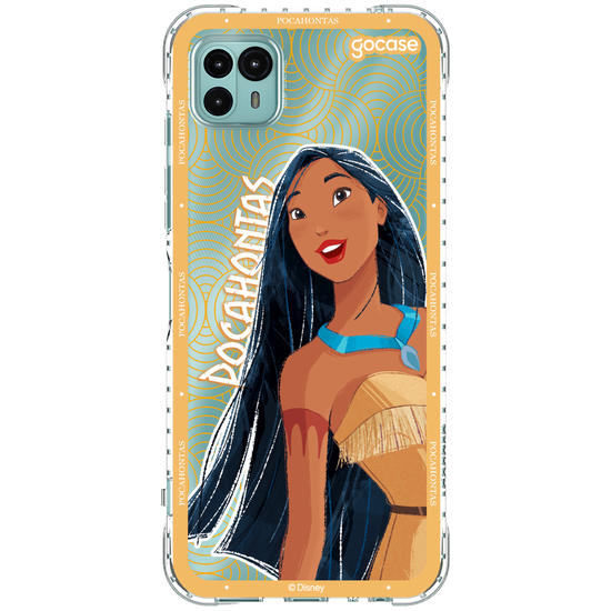 Capinha para celular  Pocahontas Esconde-Esconde Borda