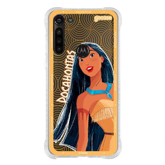 Capinha para celular  Pocahontas Esconde-Esconde Borda