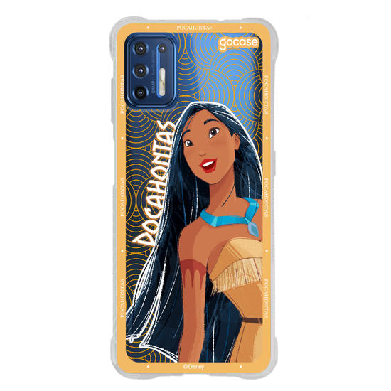 Capinha para celular  Pocahontas Esconde-Esconde Borda