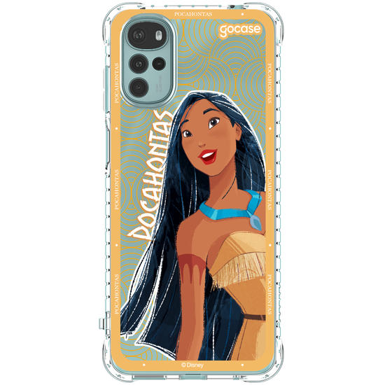 Capinha para celular  Pocahontas Esconde-Esconde Borda