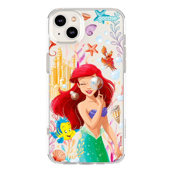 Capinha para celular  Ariel - Fundo do Mar