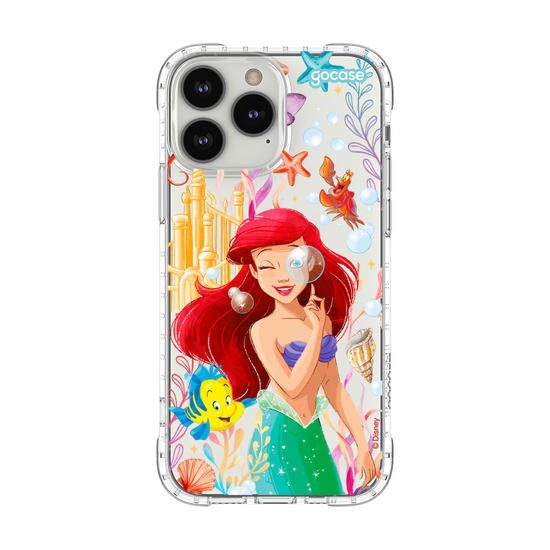 Capinha para celular  Ariel - Fundo do Mar