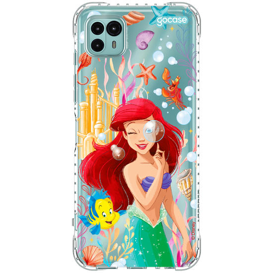 Capinha para celular  Ariel - Fundo do Mar