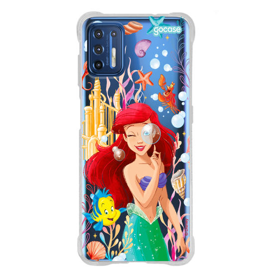 Capinha para celular  Ariel - Fundo do Mar