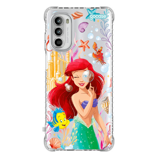 Capinha para celular  Ariel - Fundo do Mar