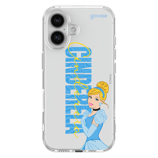 Capinha para celular  Cinderela Big Name