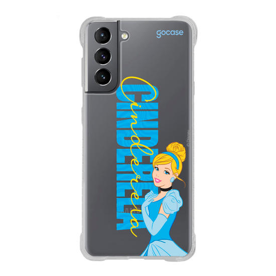 Capinha para celular  Cinderela Big Name