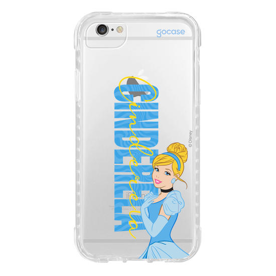 Capinha para celular  Cinderela Big Name