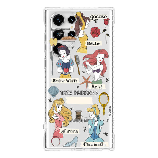 Capinha para celular  Princesas - 100% Princess