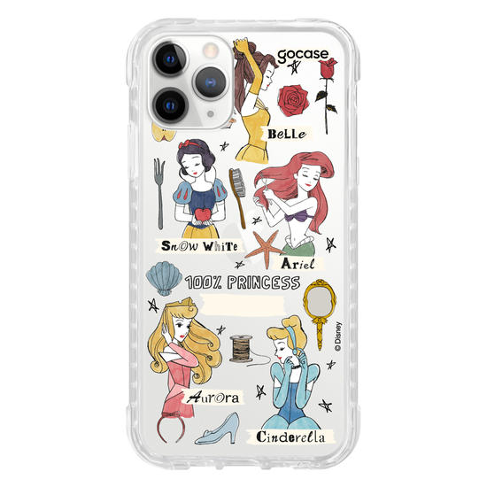 Capinha para celular  Princesas - 100% Princess