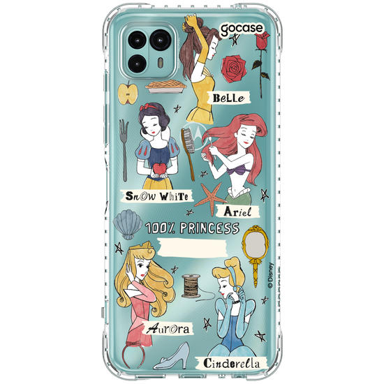 Capinha para celular  Princesas - 100% Princess