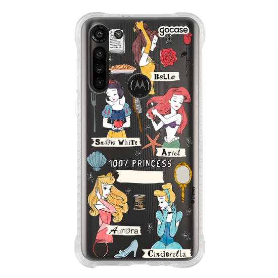 Capinha para celular  Princesas - 100% Princess
