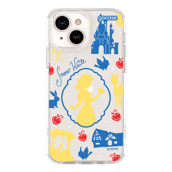  Princesas - Branca de Neve Moldura Phone Case