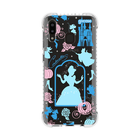 Capinha para celular  Princesas - Cinderela Moldura