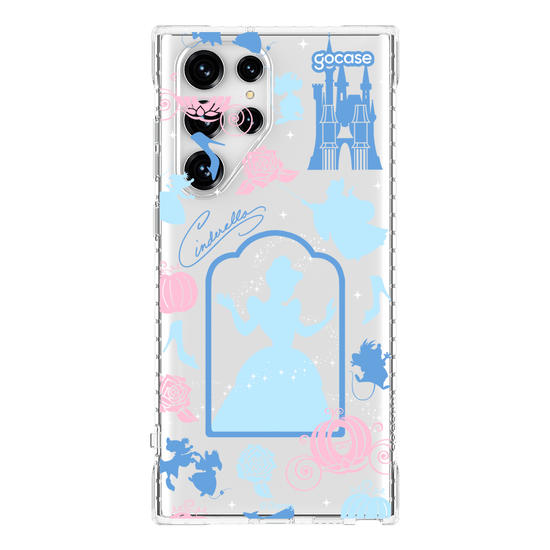 Capinha para celular  Princesas - Cinderela Moldura
