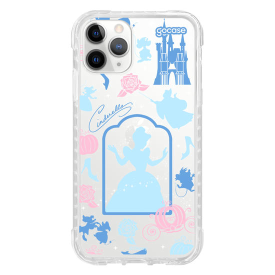 Capinha para celular  Princesas - Cinderela Moldura