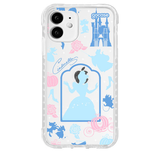 Capinha para celular  Princesas - Cinderela Moldura